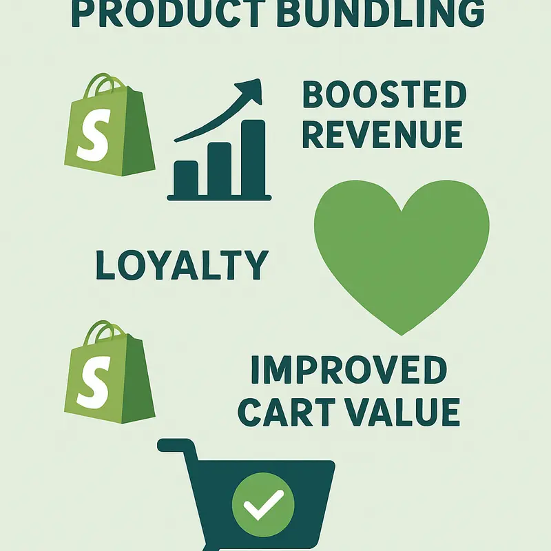 An overview of a merchant using Shopify Bundle Builder to elevate their product offerings.