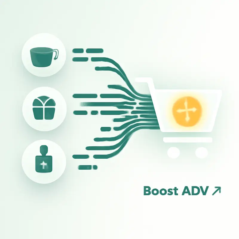 Screenshot-style visualization of a Shopify dashboard focusing on the Mix & Match Bundle options.