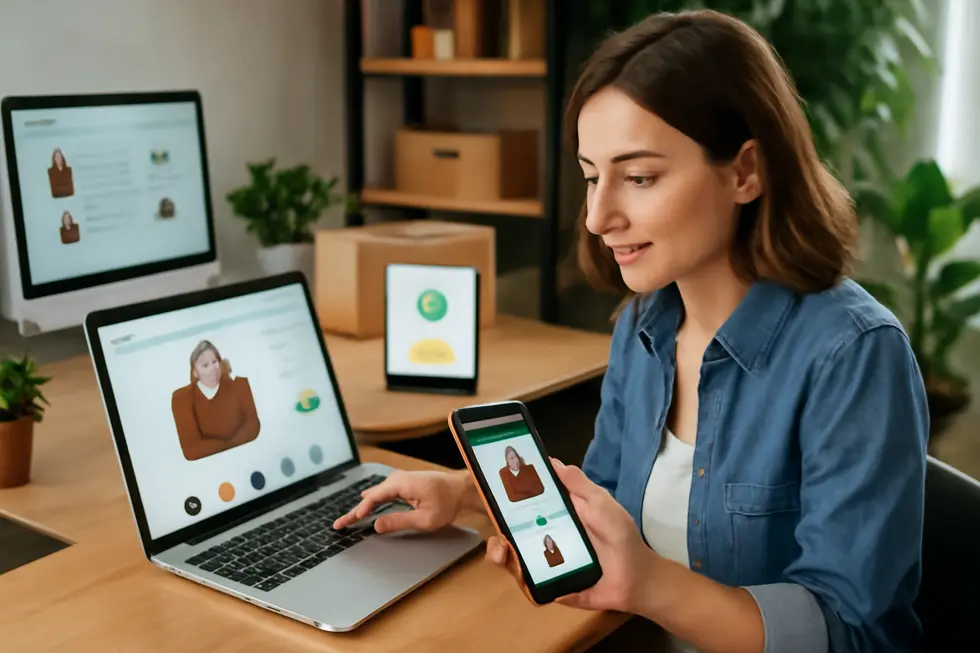 Illustration of Shopify upselling integration across various customer journey stages.