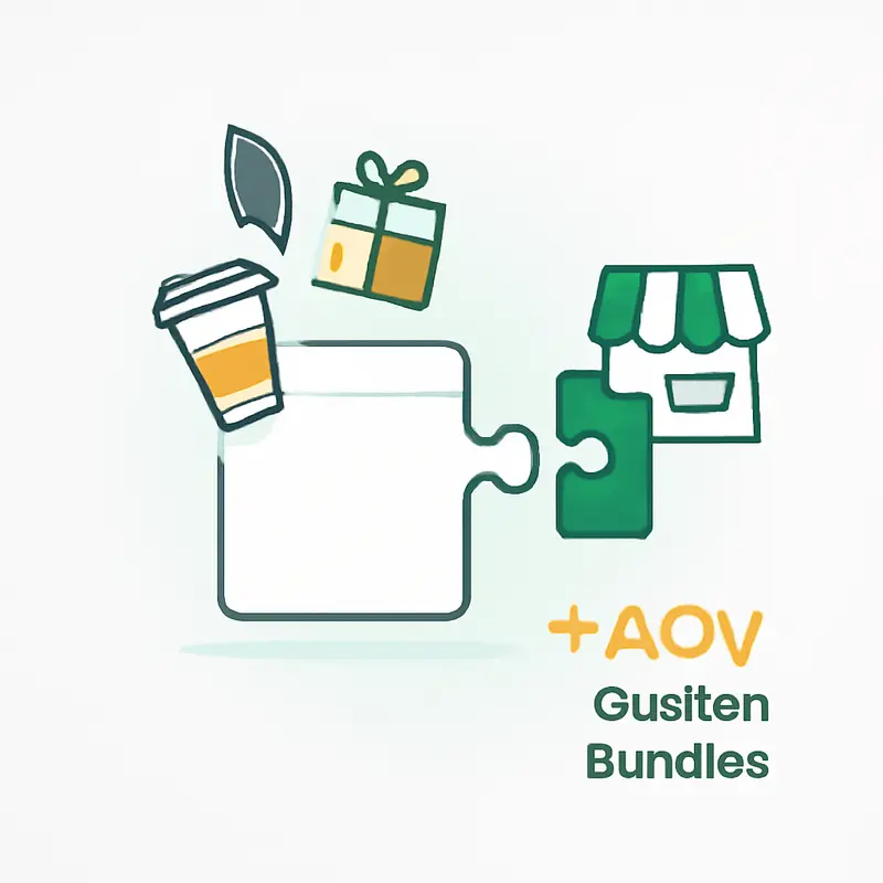 Screenshot-style visualization of a Shopify dashboard focusing on the Mix & Match Bundle options.