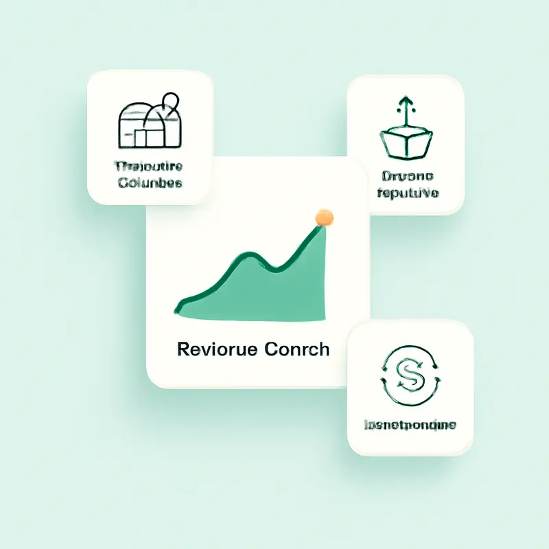 An example dashboard showing increased revenue driven by upsell apps.