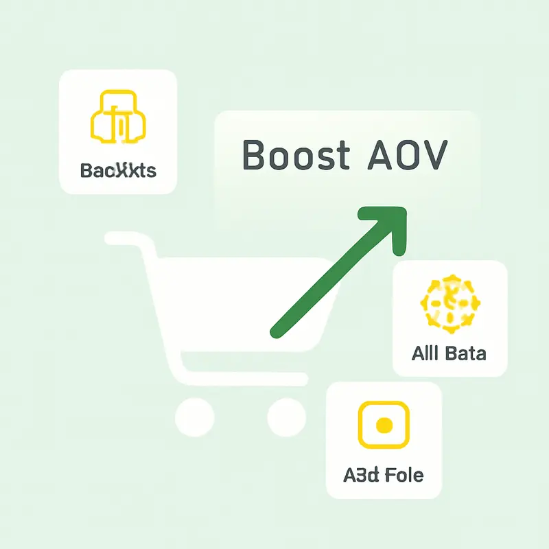 Visual representation of Honeycomb’s advanced upsell features on Shopify.